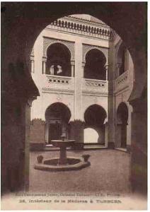 TLEMCEN INTERIEUR DE LA MEDERSA